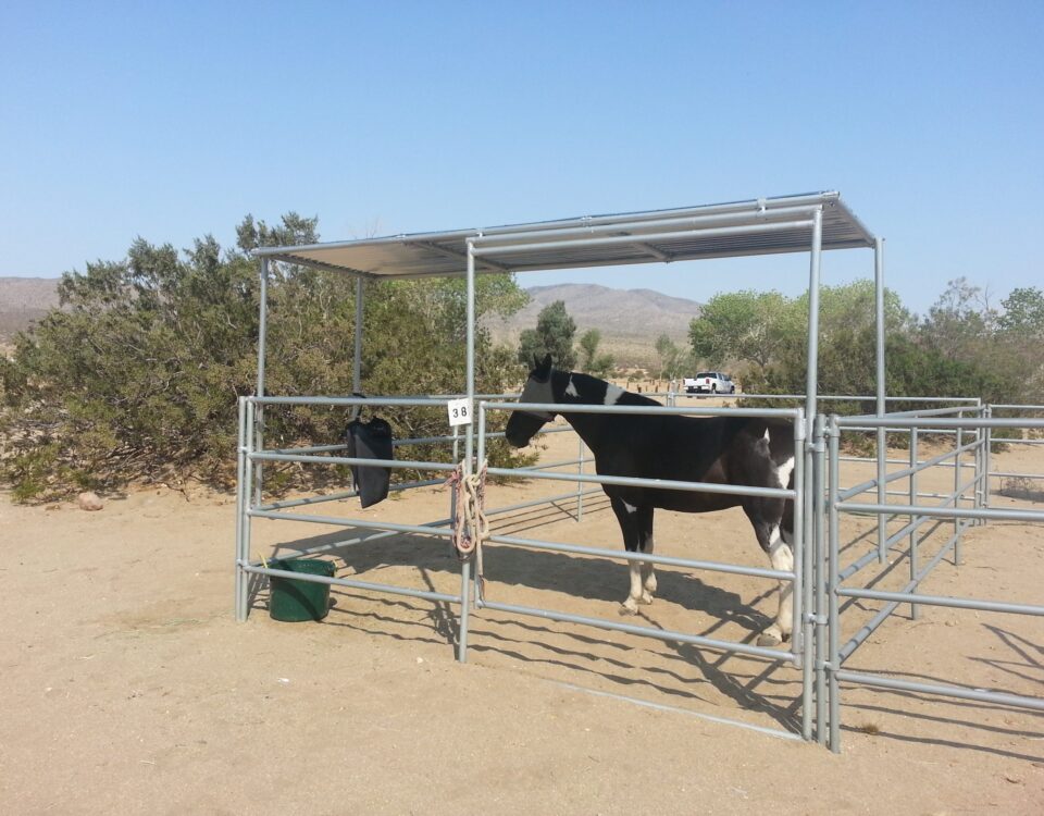 Horse camping at Stagecoach Trails Campground and RV Park in Julian CA