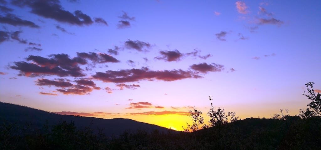 sunrise at Stagecoach Trails Campground & RV Park